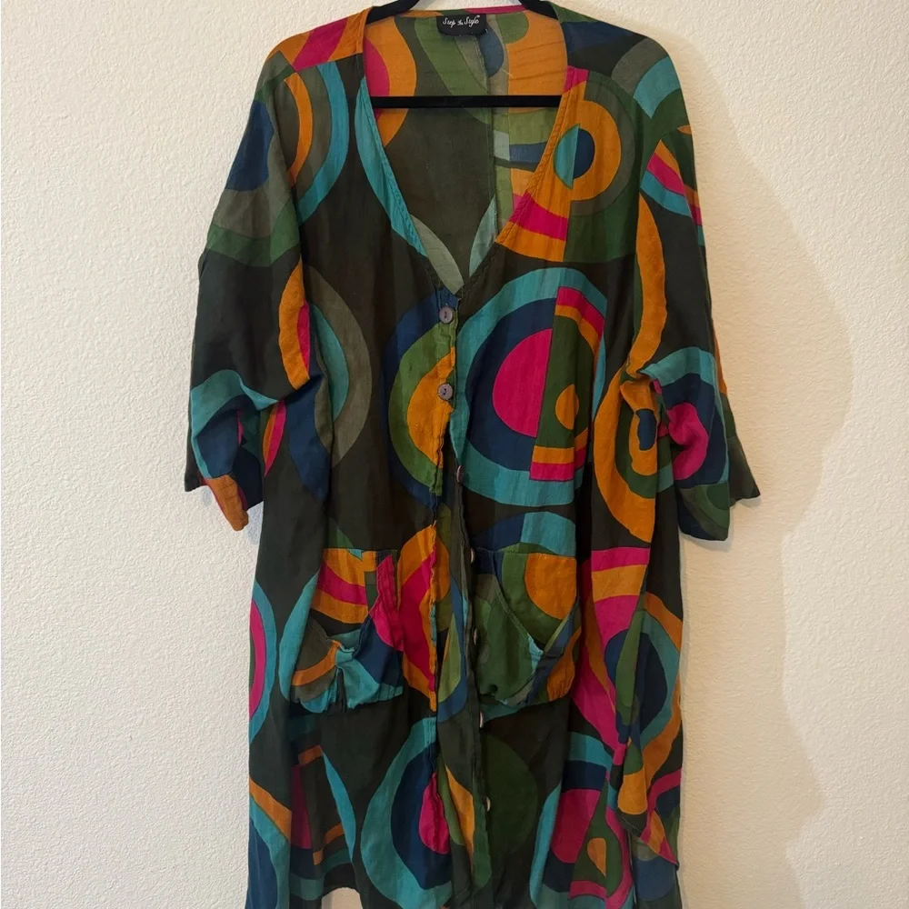 Abstract Colorful Patterned boho style! - Picture 3 of 8